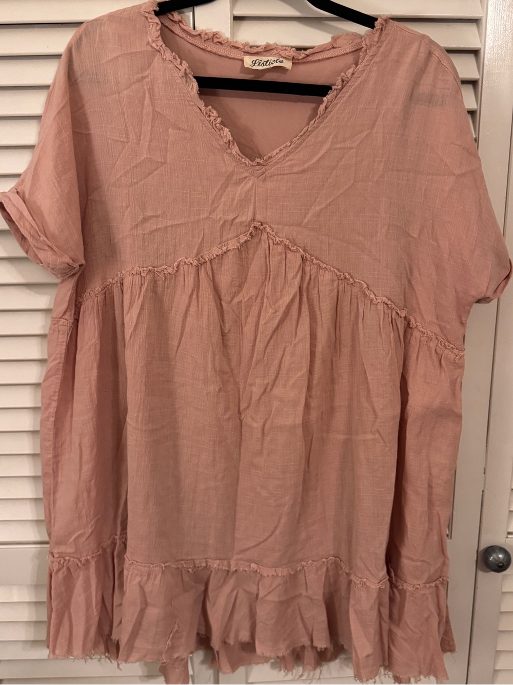Listicle Dusty Rose Mini Dress
